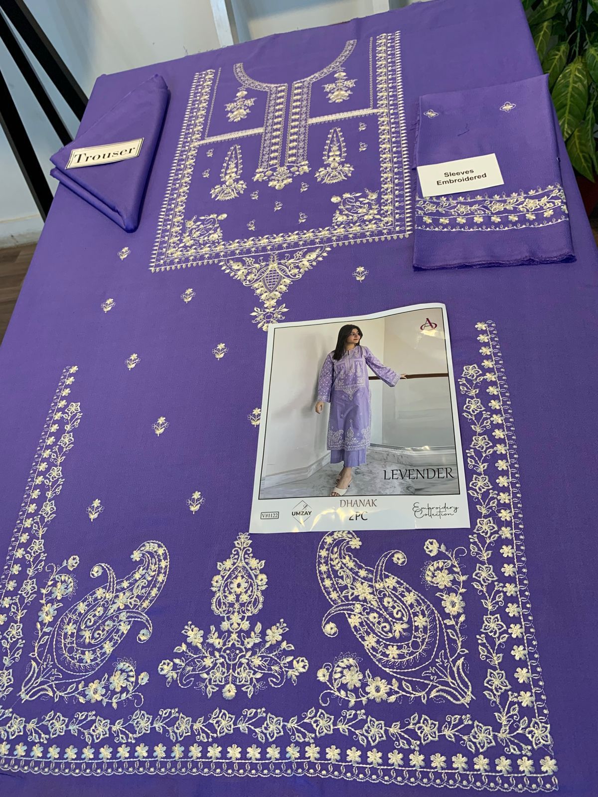MaxyShine Winter Collection 2025 – Mix Brand 2PC Dhanak Suit